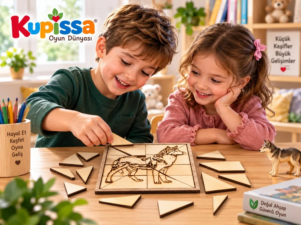 Ahşap Puzzle – Köpek